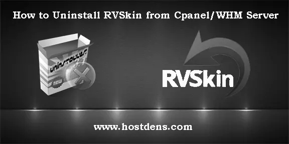Uninstall RVSkin from Cpanel